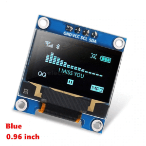 0.96 Inch 128×64 IIC I2C OLED Blue Display Module For Arduino