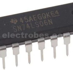 74LS06 HEX Inverter Buffer Driver with open Collector Gate IC