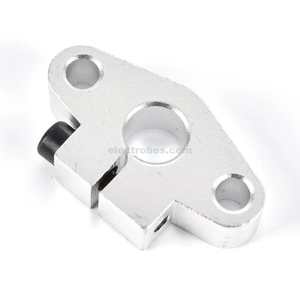 0a607f1715133efe2bc1b468cc363295.jpg SHF10 10mm Linear Rail Shaft Guide Support Bracket for CNC & 3D Printer - Image 2