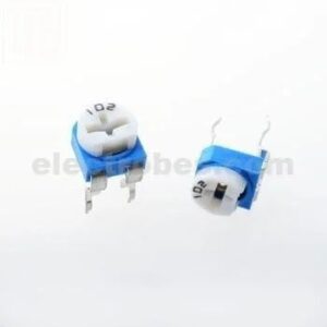 1K Ohm 102 Horizontal Type Trimpot Potentiometer / Variable Resistor