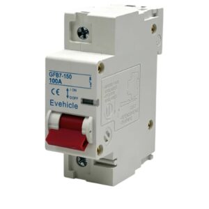 GFB7-150 100A 150V DC DIN Rail Circuit Breaker Safety Switch for E-bike