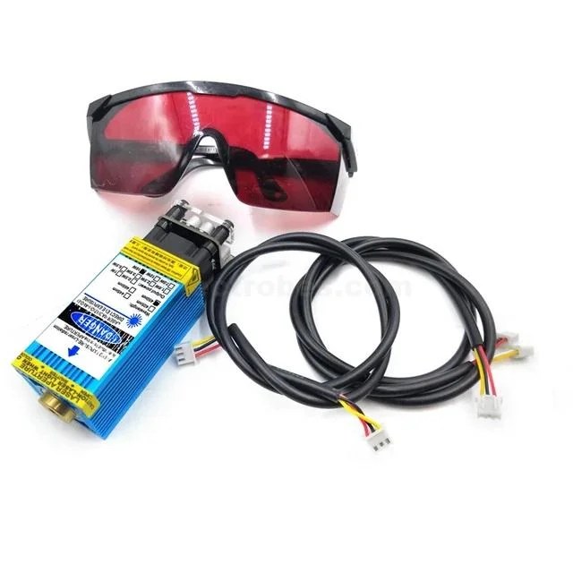 15W-450nm-40mm-Laser-Module-DIY-CNC-Engraver-fixed.jpg 20W 450nm 40mm Blue Fixed-focus Laser Module DIY Laser Engraver Machina Parts - Image 5