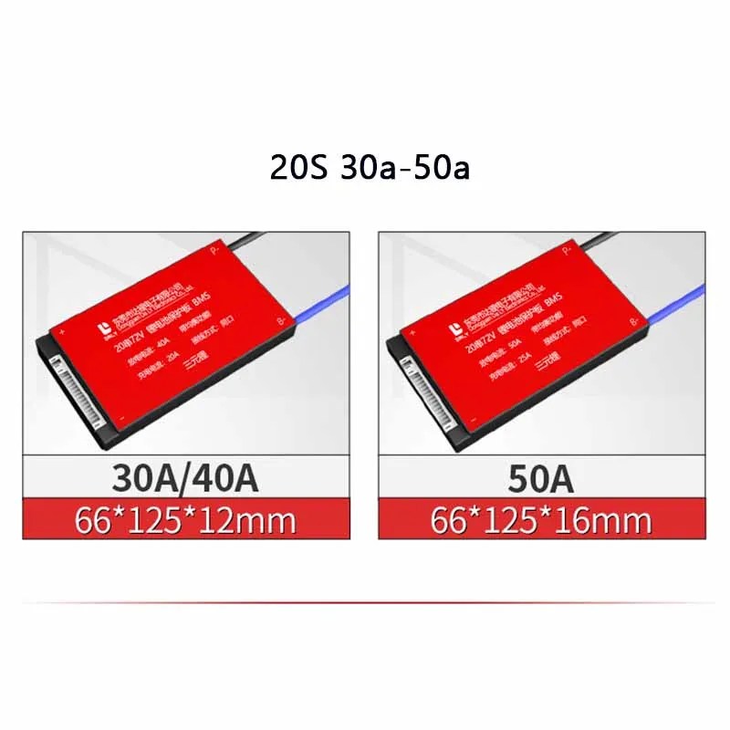 16S-60V-30A-40A-60A-Daly-high-quality-balanced-BMS-for-e-bike-electric-vehicles-UPS-battery-pack-at-best-price-in-pakistan.jpg DALY BMS Li-ion 20S 72V 40A BMS Battery Management System for 18650 Battery Pack Balanced Charging Board - Image 2