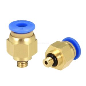 PC4-M5 Quick Coupler Straight Threaded Pneumatic Push In for Hotend Connection