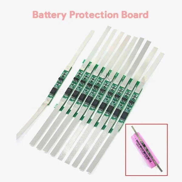 18650-battery-protection-board-1s-3a-battery-management-system-board-in-pakistan.jpg 1S 3A 3.7V Cell 18650 Li-ion Lithium Battery Charging BMS PCB Board with Protection Charger Module