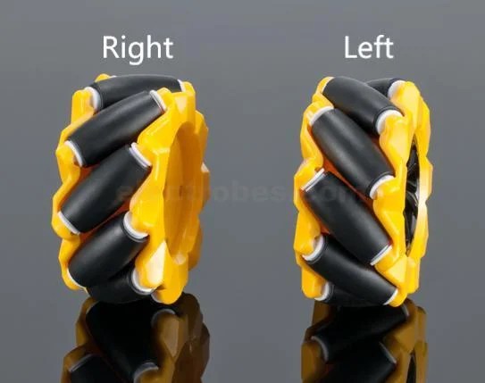 2-3.jpg Mecanum Wheel, 80mm Omni-Directional for Smart Robot Car Right and Left Pair - Image 5