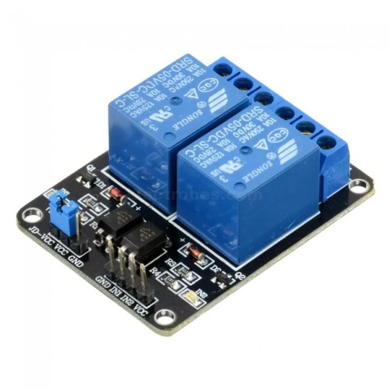 2-channel-dual-ch-2-road-5v-relay-module-with-optocoupler-in-pakistan.jpg 5V 2 Channel 240VAC 10A Relay Module - Image 2