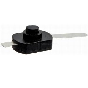 Black On/Off Mini Push Button Switch for Electric Torch Switch