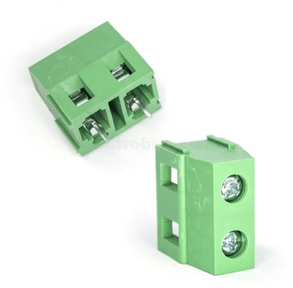2-pin-pcb-mount-terminal-mount-screw-terminal-block-2P-in-pakistan-1.jpg 2 Pin 5mm Pitch PCB Mount Screw Terminal Block Connector 250V 8A - Image 2