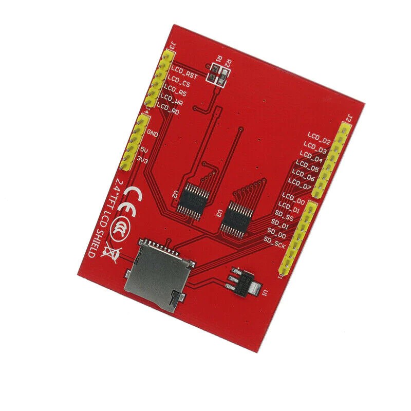 2.4-inch-TFT-LCD-Touch-Screen-display-shield-for-arduino-uno-r3-mega2560-in-pakistan.jpg 2.4 Inch ILI9341 Touchscreen TFT LCD Display Screen Shield Module For Arduino UNO R3 Board - Image 3