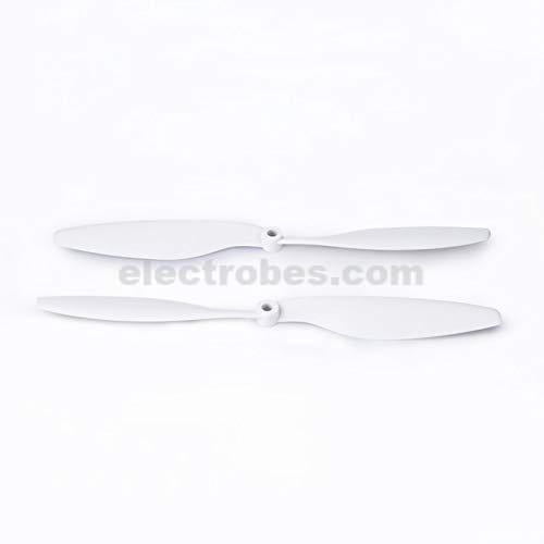 21o5qV-MqyL.jpg 1045 Propeller Pair CW/CCW 10 inch 10×4.5 For RC Drone FPV Multi Rotor – White - Image 5