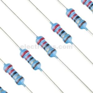 22 Ohm Axial 1/4W Resistor