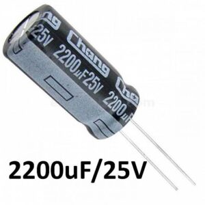 2200uf 16V Electrolytic Capacitor