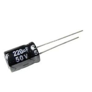 220uF 50V Electrolytic Capacitor