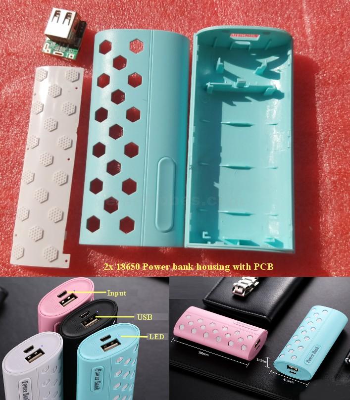 2x-18650-2-cell-holder-power-bank-case-housing-with-pcb-and-torch-type-b-input-in-pakistan.jpg PBC1 Power Bank Housing with PCB and 2x 18650 Cells Compartment - Image 2