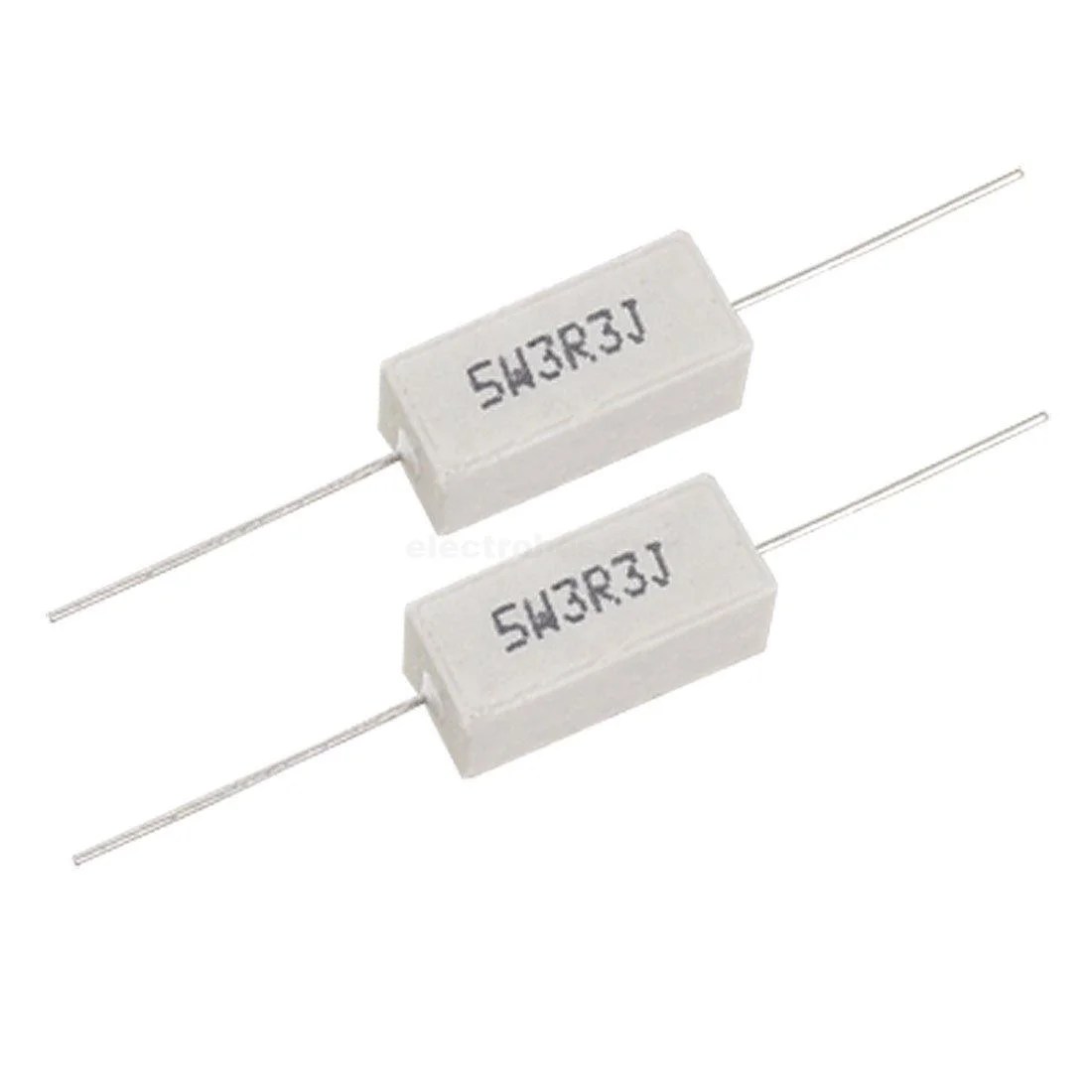 3.3-ohm-5w-ceramic-resistor-in-pakistan.jpg 3.3 ohm 5W 5% Wirewound Sandblock Ceramic Cement Resistor