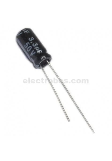 3.3.jpg 3.3uf 50V Electrolytic Capacitor