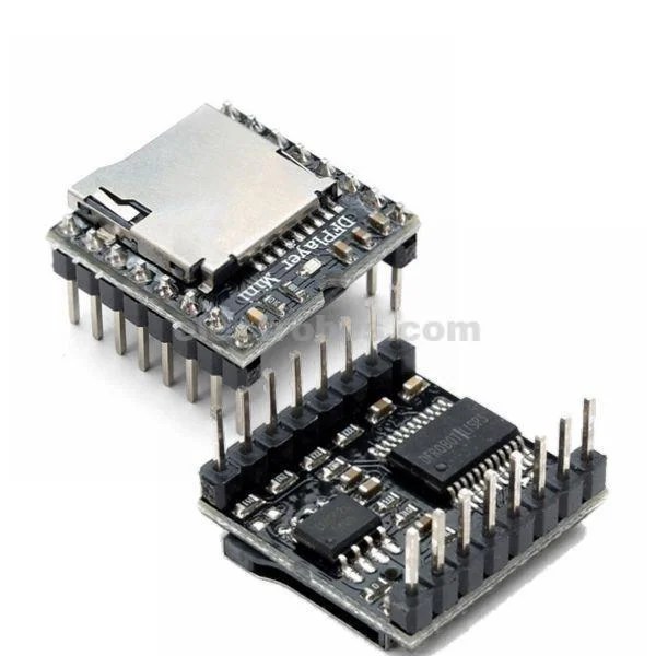 36b9e7a3-193f-4b31-9a10-e0238f65aeeb.jpg DFPlayer Mini MP3 Player Module For Arduino – Black - Image 2