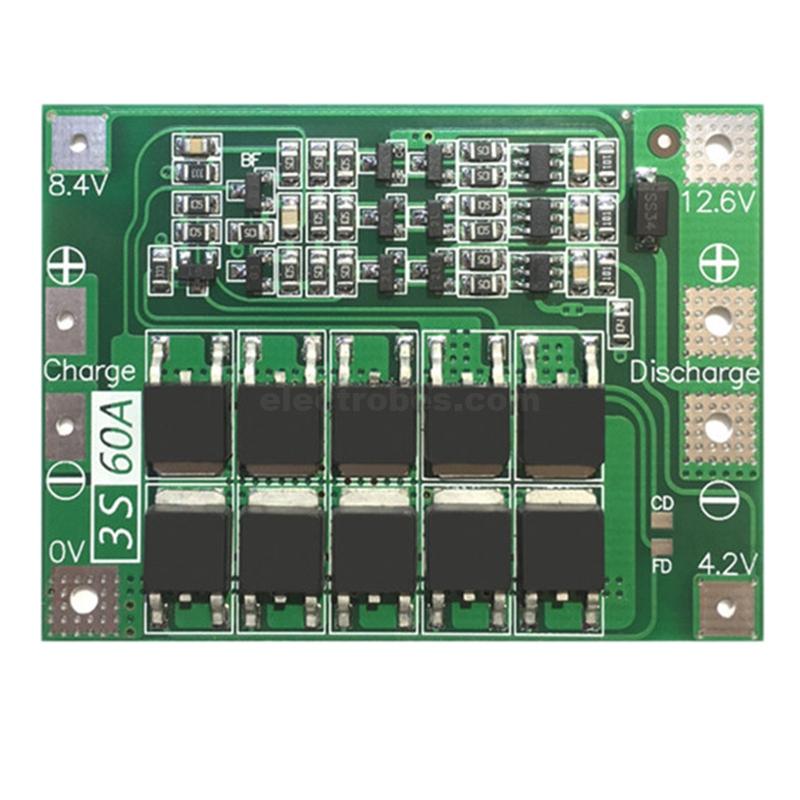 3S-60A-Bms-Board-11.1V-12.6V-18650-Li-Ion-Lithium-Battery-Protection-Board-in-Pakistan.jpg 3S 60A 12.6V Cell 18650 Li-ion Lithium Battery Charging BMS Board Balanced Charging Module