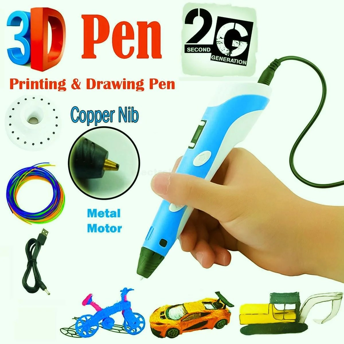 3af7c6099b00a0fcded120f3dc5892d2.jpg 3D Printing Drawing Pen for Creative Modelling and Education - Image 6