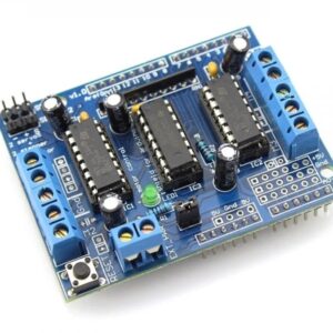 L293D based DC Motor/Stepper/Servo Shield for Arduino