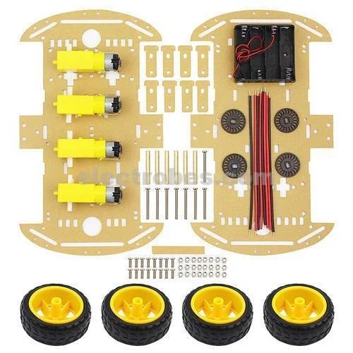 4-wheel-robot-smart-car-chassis-kits-car-with-speed-encoder-for-arduino-500x500-1.jpg Arduino 4WD Smart Robotics Robot Car Chassis Kit with DC Motor Set - Image 2