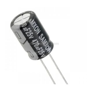 470uf 25V Electrolytic Capacitor