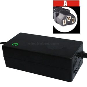 48V-54.6V 2A Ebike Electric Bike Charger Lithium Ion Battery Charging Adapter