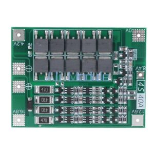 4S 40A 12.6V Cell 18650 Li-ion Lithium Battery Charging BMS Board Balanced Charging Module