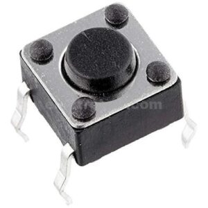 5x5x4.3mm Momentary Tactile 4-Pins Pushbutton Switch