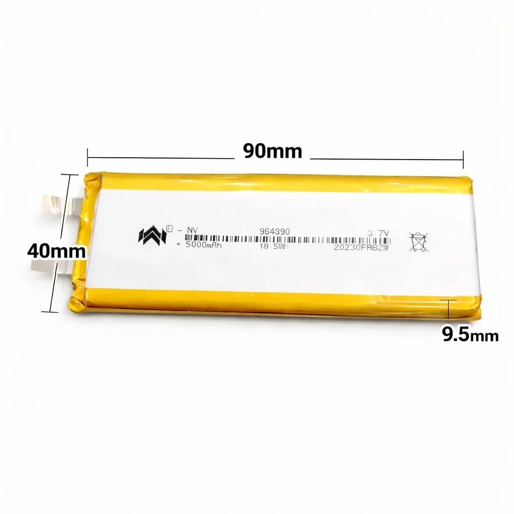 500mah-3-7v-1s-rechargeable-lithium-ion-battery-li-ion-lithium-polymer-li-ion-lipo-battery-at-best-price-in-pakistan-1.jpeg 5000mAh 3.7V 1S Rechargeable lithium-ion battery li ion Lithium li-ion battery - Image 2