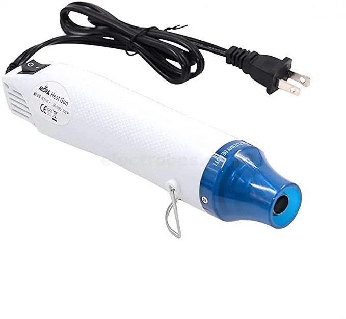 514ga28rf8S._AC_SX679_.jpg Hot Air Gun Electric DIY Rubber Stamp Convex Powder / Relief Powder / Soft Ceramic Hot Air Gun For Heat Shrinkable Film - Image 4