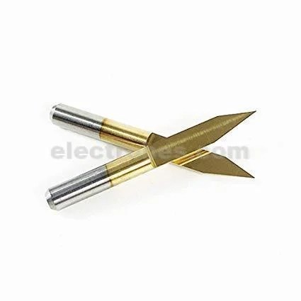51BDmdlClxL._SX425_.jpg 0.1mm 60 Degree PCB Engraving V-shape Bit CNC 3.175