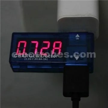 582_05339273337866212_360.jpg Keweisi USB Current Voltage Charging Detector Mobile Power Current and Voltmeter Ammeter Voltage USB Charger Tester Double Row - Image 7