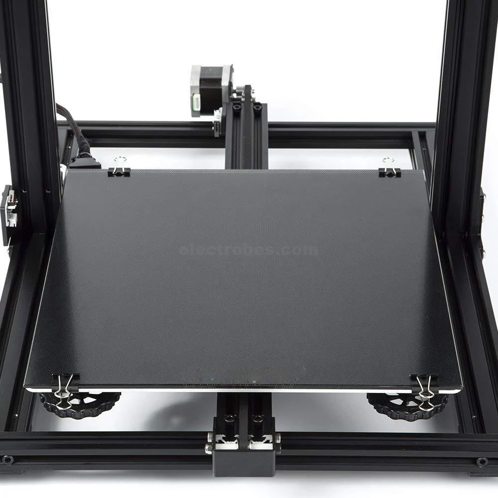 617tmXZDJWL._SL1000_.jpg 235mm Tempered Glass Bed Platform Square Heatbed Build Surface for 3D Printer - Image 4