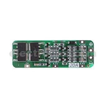 61C6eg9b8oL._SX342_.jpg 3S 20A 12.6V Cell 18650 Li-ion Lithium Battery Balanced Charging BMS PCB Board with Protection - Image 2