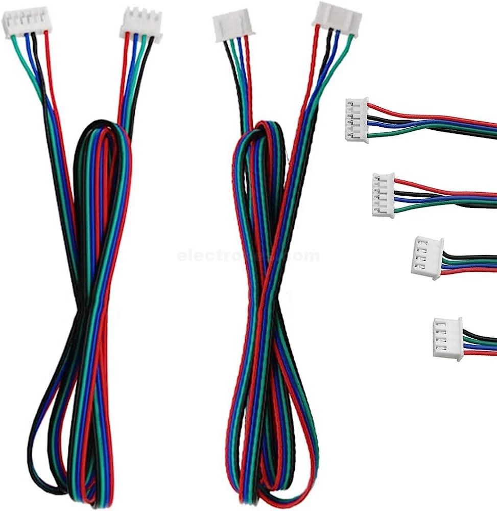61pRXNRNL9L._AC_UF10001000_QL80_.jpg NEMA 17 Stepper Motor Wire Cable RepRap Stepping Driver Wiring Dupont 4pin 6pin wire - Image 2