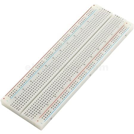 61y4jBCzPNL._AC_SS450_.jpg 16.3 x 5.3cm MB-102 Breadboard Solderless Prototyping Board - Image 2