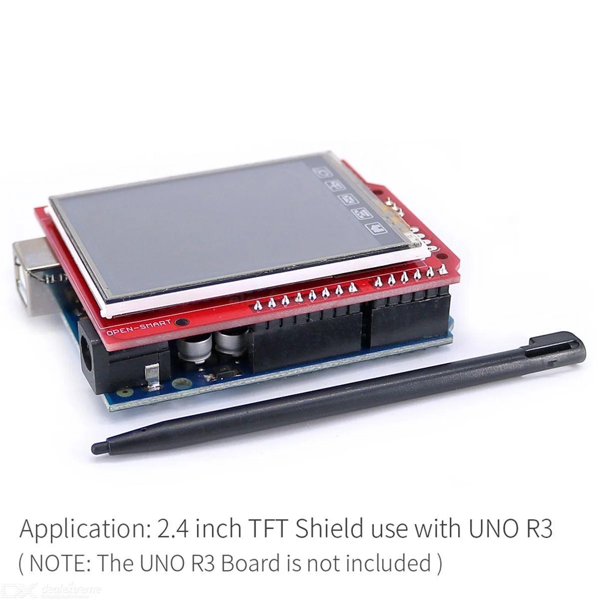 64f9f9834c0b4256dacabf0a66d931ff.jpg 2.4 Inch ILI9341 Touchscreen TFT LCD Display Screen Shield Module For Arduino UNO R3 Board - Image 5