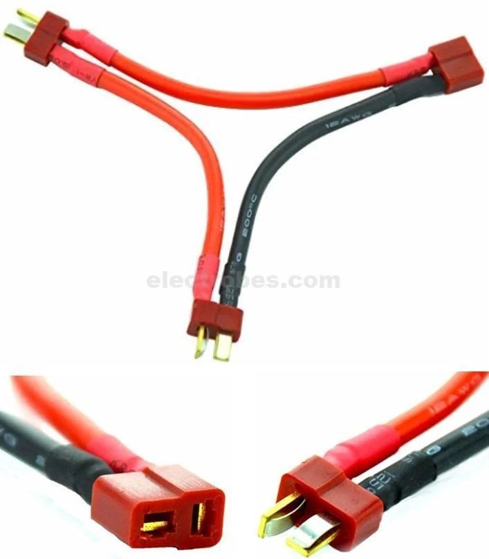 652067e390f9813a802cb1eee6acf82e.jpg T-Plug Series Battery Connector Cable Extension Delta Splitter - Image 3