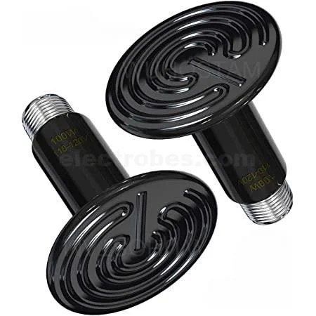 71Dl8ErGYL._AC_SS450_.jpg Ceramic Heater Heat Emitter Lamp Infrared Heating Element for Incubator – 100 Watts - Image 2