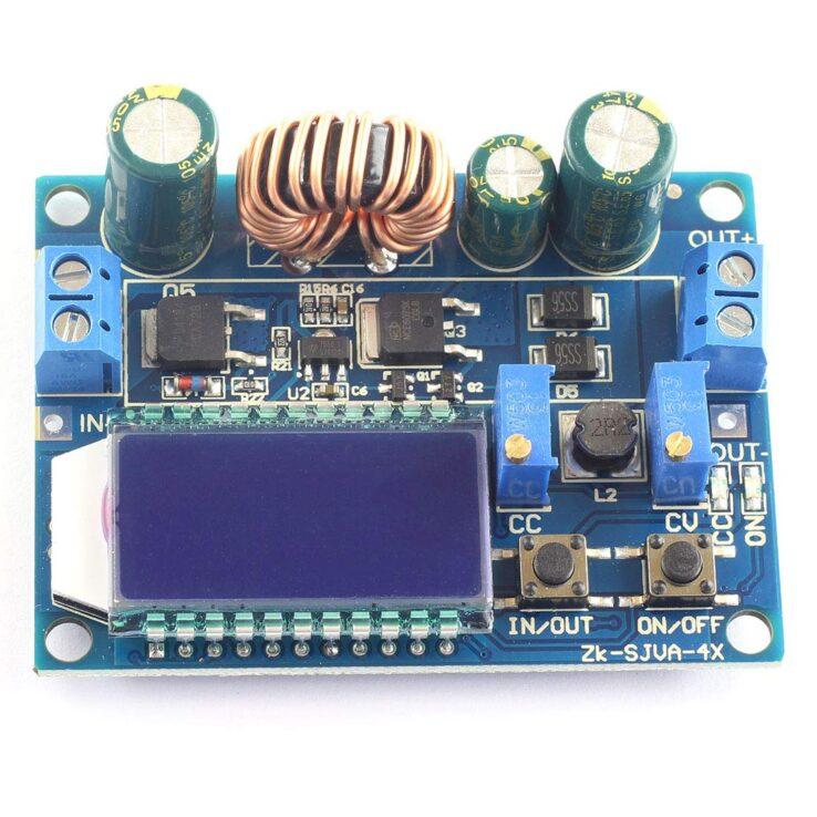 71FJi3d3aVL._SL1100_-738x738-1.jpg 4A Buck Boost Converter Module Adjustable Step Down with LCD Display Power (HW-140) - Image 2