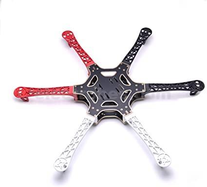 71Z4E49TG8L._AC_SX425_.jpg F550 Hexacopter MultiCopter Frame Kit with Controller Board - Image 2