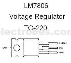 7806a.jpg LM7806 1A Standard Positive Voltage Regulator IC - Image 2