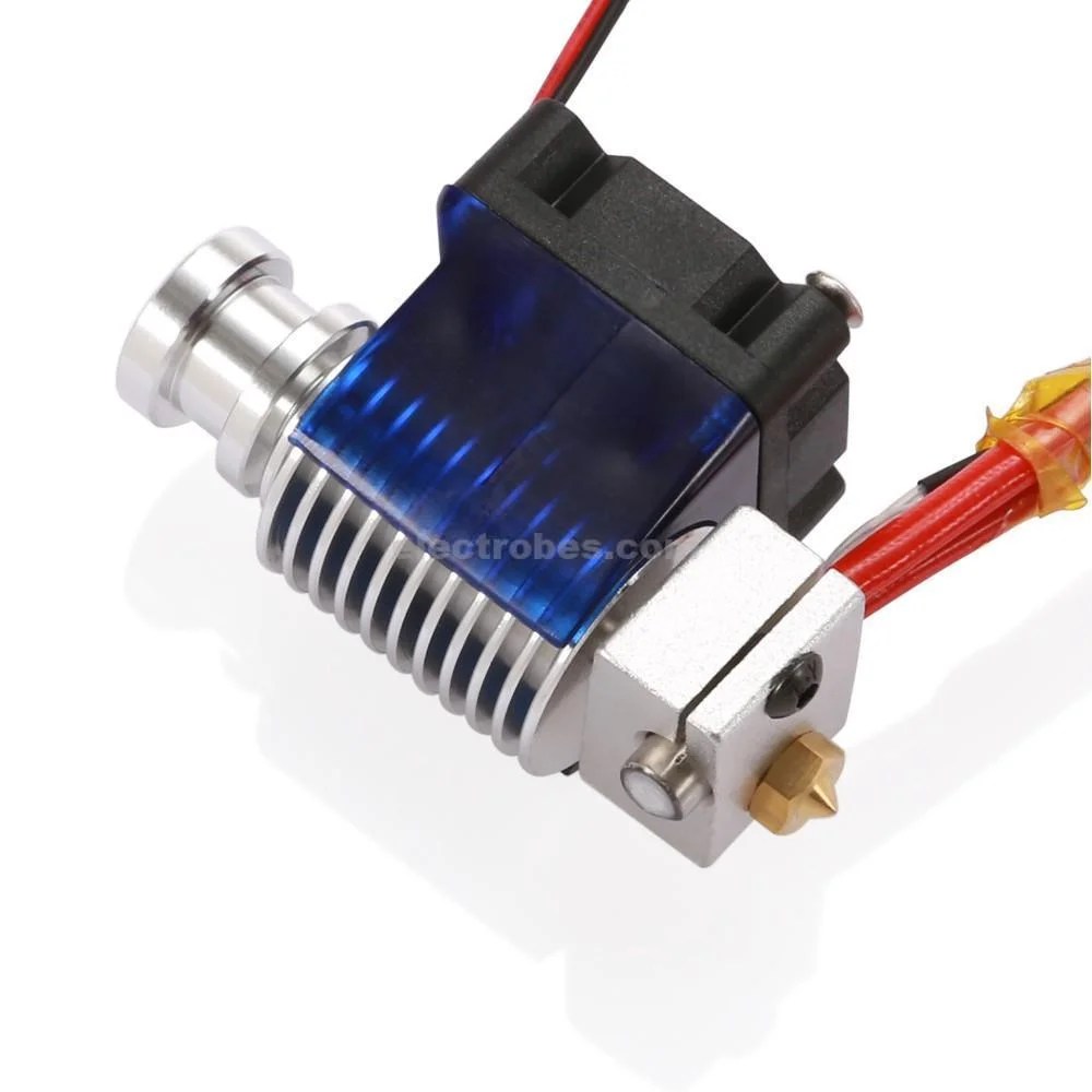7c9a17ff49139e9126e954b82eeb1f82.jpg Short Distance Bowden V6 Metal Hotend Extruder 1.75mm with Cooling Fan for 3D Printer - Image 2