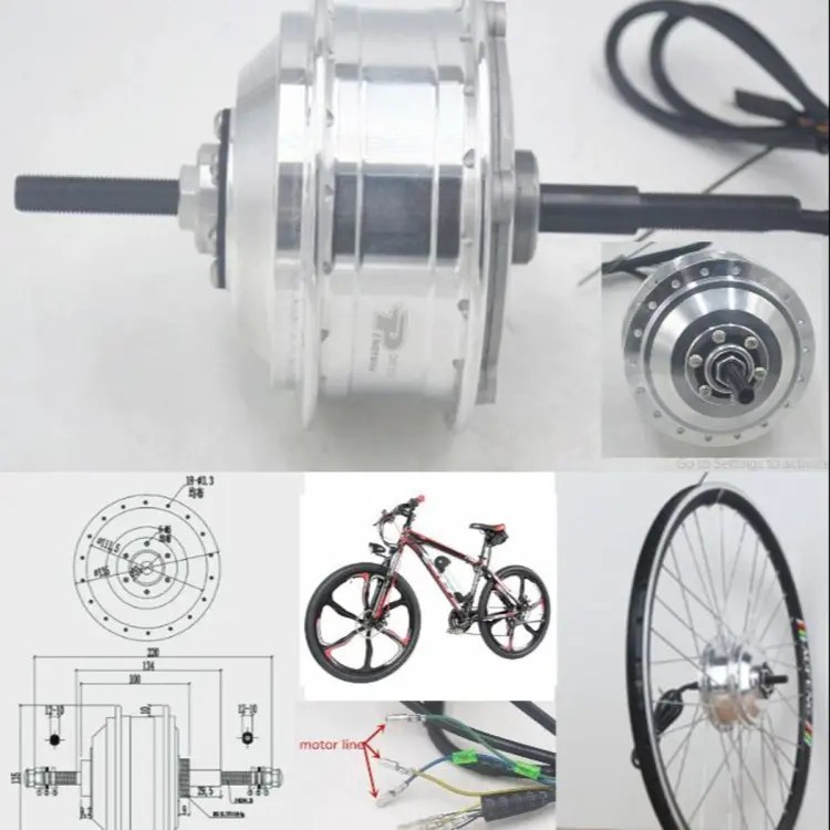 9bebed234fd5dfbf328770dcc3f76414.jpg_750x750.jpg_.jpg DXF135 36V 48V 250W electric bicycle hub motor E-bike Motor - Image 2