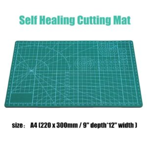 Model Cutting Pad Plate A4 Size Scale Plate Self Healing Cutting Plate For Painting Engraving Rubber Stamp Hand Carving Tools