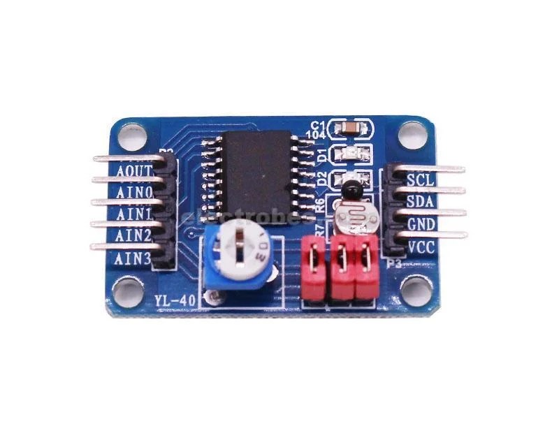 ADDA_1_800x.jpg PCF8591 ADC & DAC Analog to Digital and Digital to Analog Converter Module - Image 2