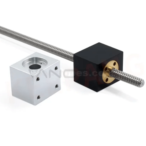 AS2212-500x500-1.png T8 Lead Screw Conversion Nut Seat Aluminum Support Block (Silver) - Image 3