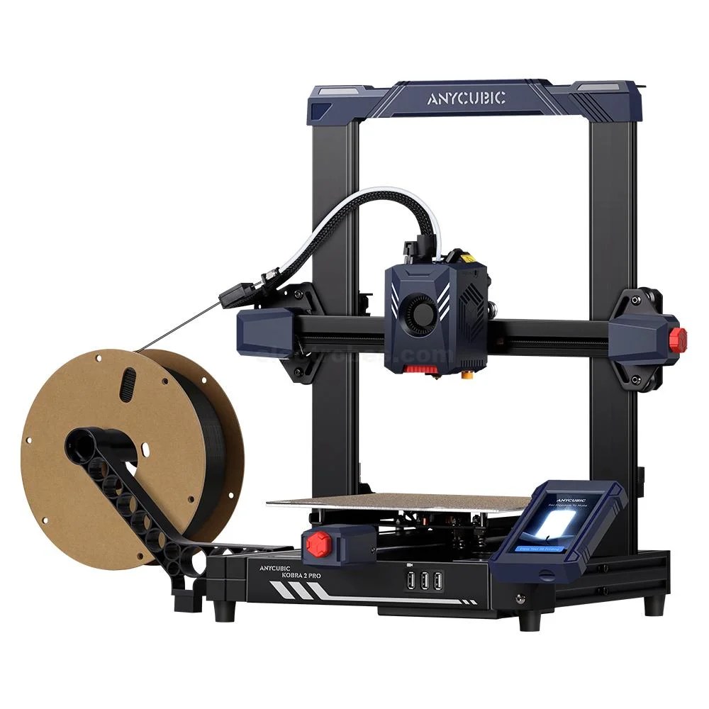 Anycubic-Kobra-2-Pro-3D-Printer-500mms-High-Speed-Printing-High-Power-Powerful-Computing-New-Structure-Upgraded-LeviQ-2.0-Auto-Leveling-Smart-in-pakistan-4.jpg Anycubic Kobra 2 Pro FDM 3D Printer 250*220*220mm Build Volume - Image 3